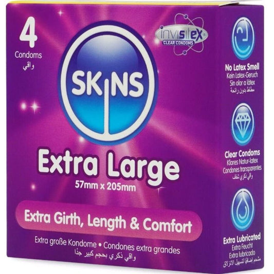 SKINS - EXTRA LARGE PREMIUM CONDOS PAK 4