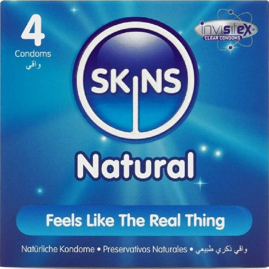 SKINS - NATUURLIJKE PREMIUM CONDOMS PAK 4