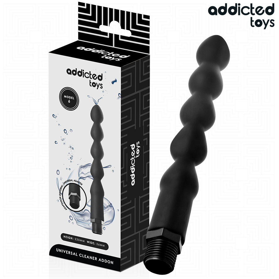 ADDICTED TOYS - ANALREINIGER MET UNIVERSELE ADAPTER MODEL 6