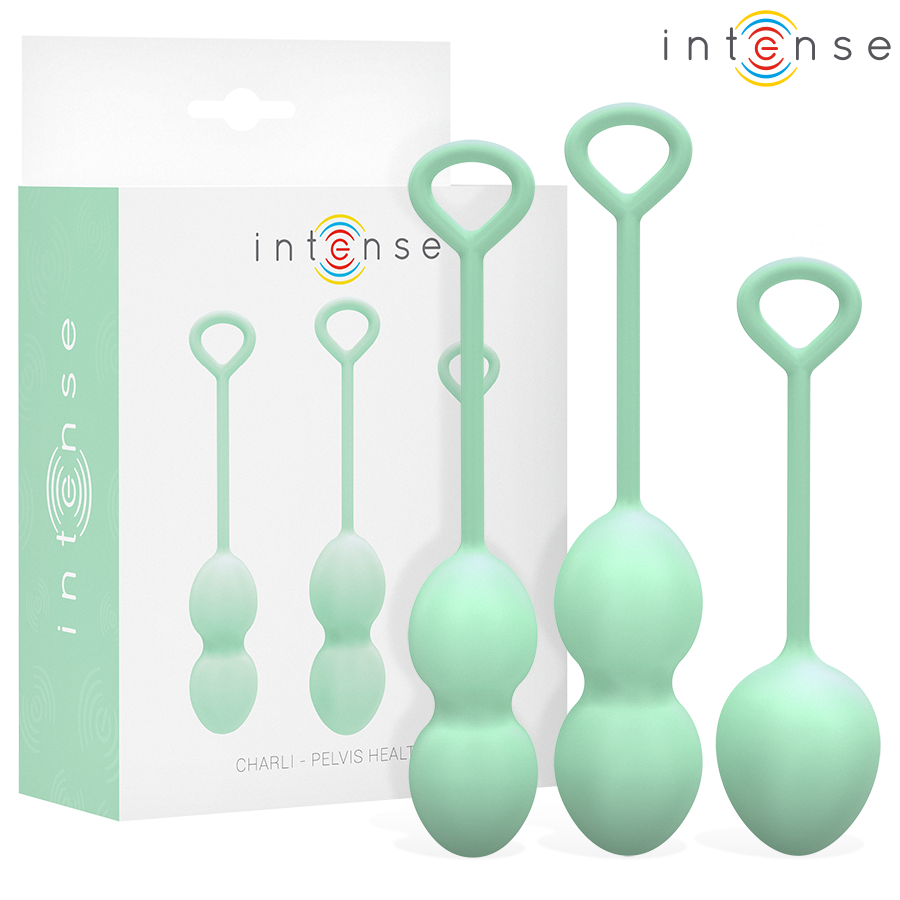 INTENSE - CHARLI KEGELBALSET LICHT JADEGROEN