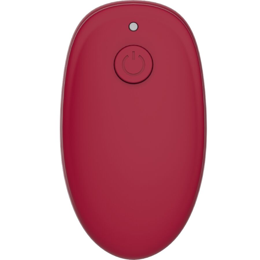 SNAIL VIBE - GIZI DUO KOPPELSTIMULATOR AFSTANDSBEDIENING BORDEAUX