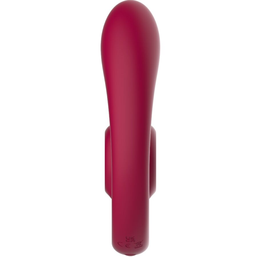SNAIL VIBE - GIZI DUO KOPPELSTIMULATOR AFSTANDSBEDIENING BORDEAUX