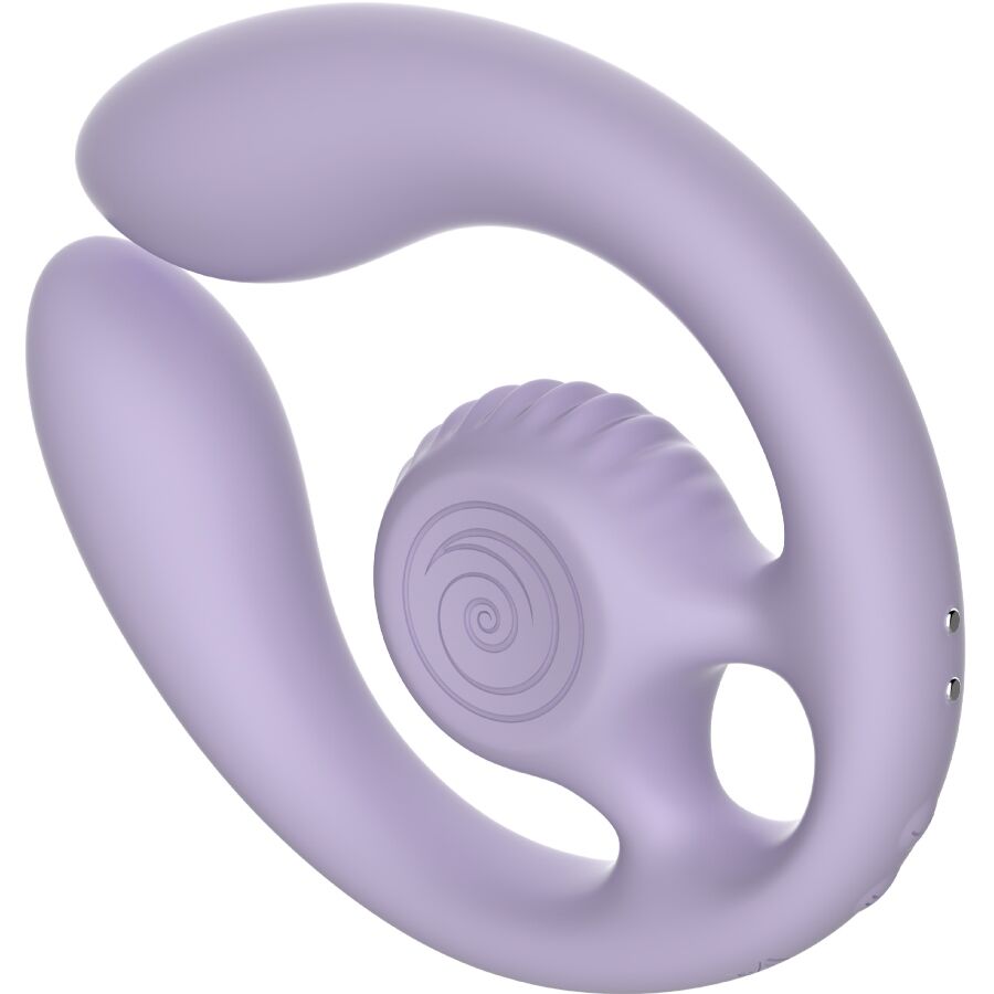 SNAIL VIBE - GIZI DUO KOPPELSTIMULATOR AFSTANDSBEDIENING LILA