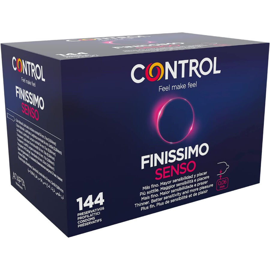CONTROL - FINISSIMO SENSO CONDOMS 144 STUKS