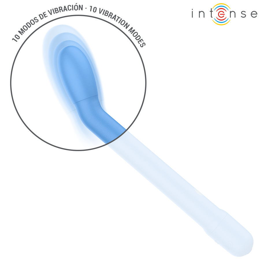 INTENSE - KARLIE OPLAADBARE G-SPOT STIMULATOR BLAUW
