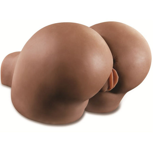 EXTREME TOYZ - FUCK ME SILLY VAGINA EN ANO ZWART EXTRA REALISTISCH