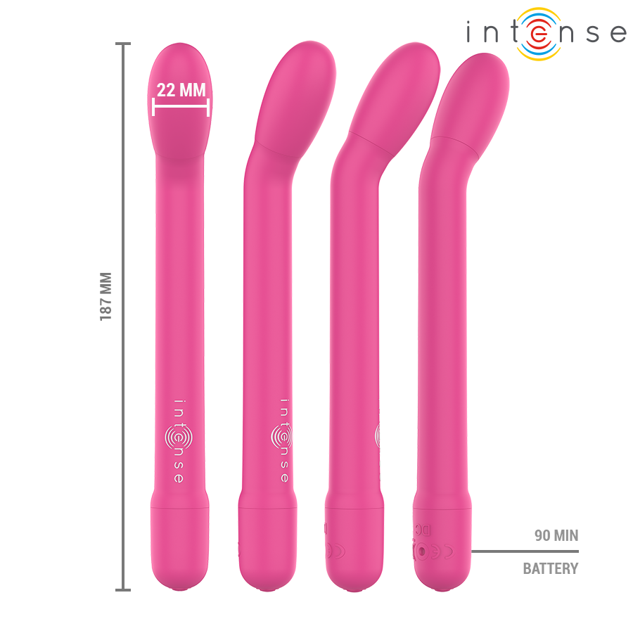INTENSE - KARLIE OPLAADBARE G-SPOT STIMULATOR ROZE