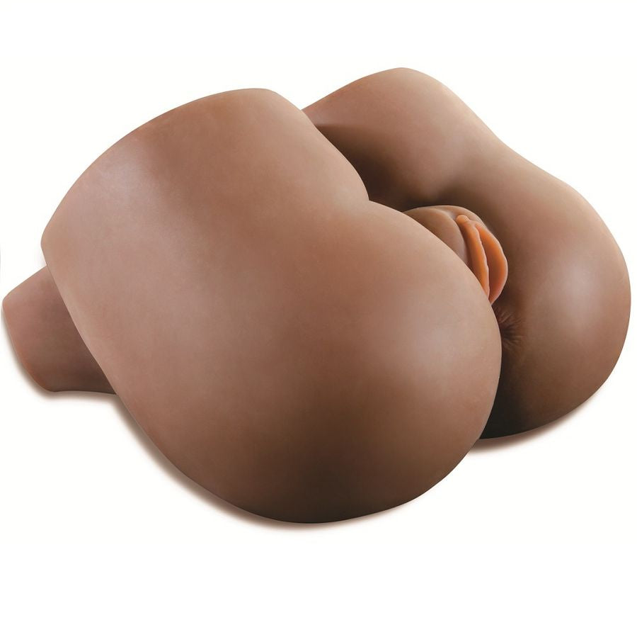 EXTREME TOYZ - FUCK ME SILLY VAGINA EN ANO ZWART EXTRA REALISTISCH