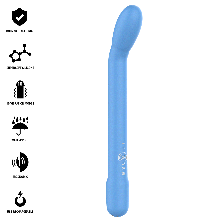 INTENSE - KARLIE OPLAADBARE G-SPOT STIMULATOR BLAUW