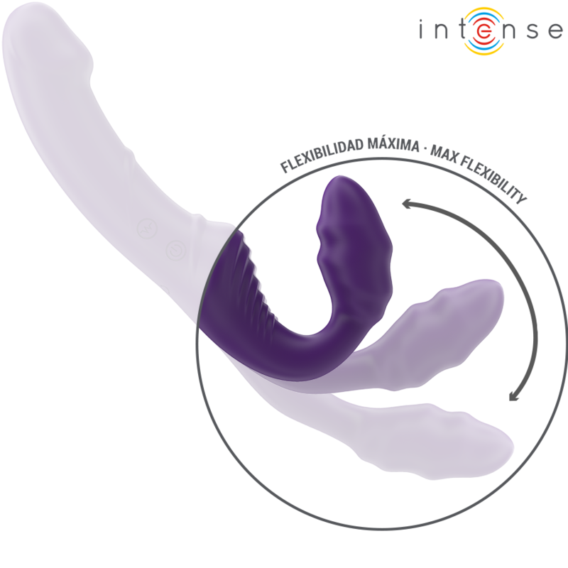 INTENSE - JILL DUBBELE VIBRATOR 20 CM PAARS AFSTANDSBEDIENING