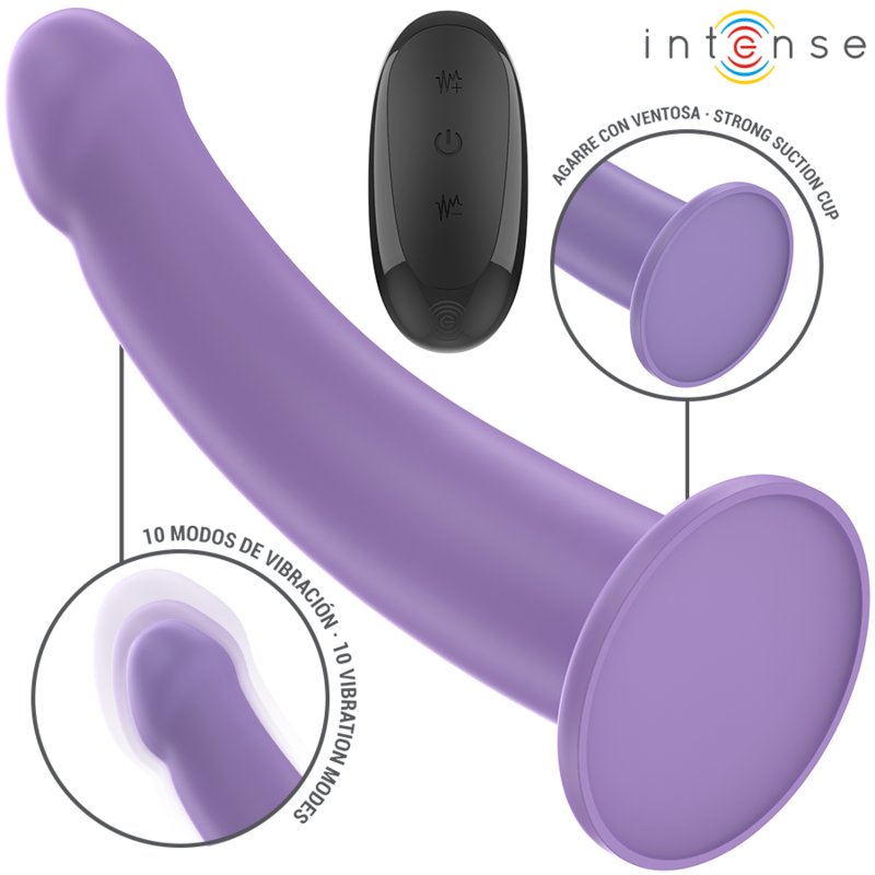 INTENSE - EDDIE VIBRATOR 17,5 CM 10 VIBRATIES PAARS AFSTANDSBEDIENING