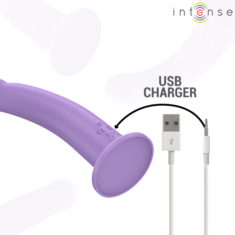 INTENSE - EDDIE VIBRATOR 17,5 CM 10 VIBRATIES PAARS AFSTANDSBEDIENING