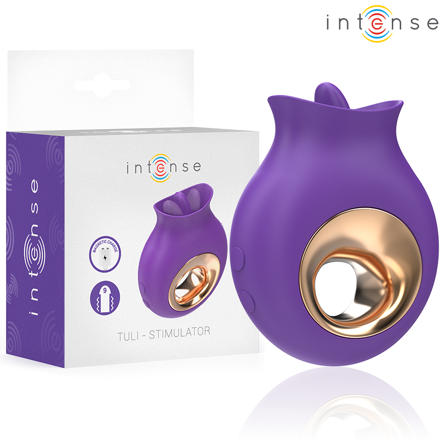 INTENSE - TULI CLITORISSTIMULATOR 9 TRILLINGEN & 9 OSCILLATIES PAARS