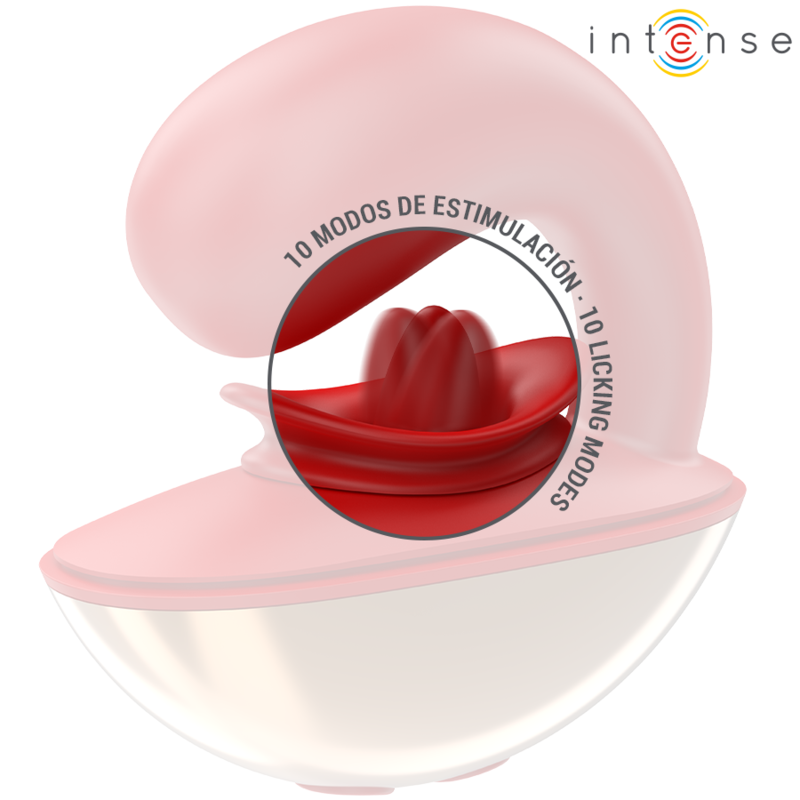 INTENSE - MARIAH VIBRATOR & STIMULATOR IN U-VORM 10 TRILLINGEN ROOD