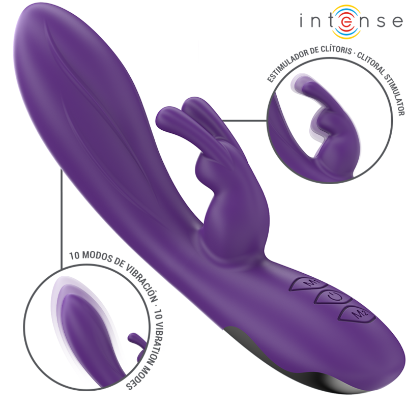 INTENSE - RANDALL KONIJN VIBRATOR 10 TRILLINGEN PAARS
