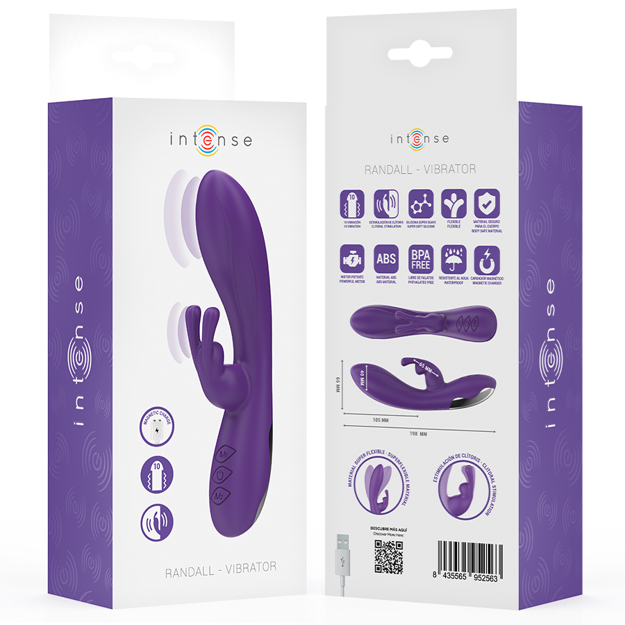 INTENSE - RANDALL KONIJN VIBRATOR 10 TRILLINGEN PAARS
