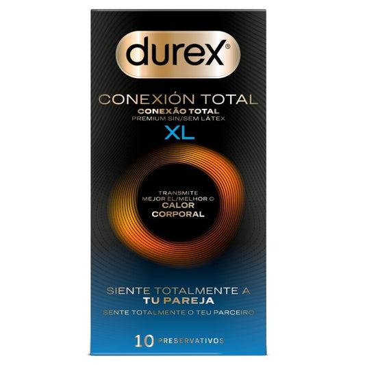 DUREX - TOTAL CONNECTION XL ULTRA DUN PLUS LATEXVRIJ 10 STUKS