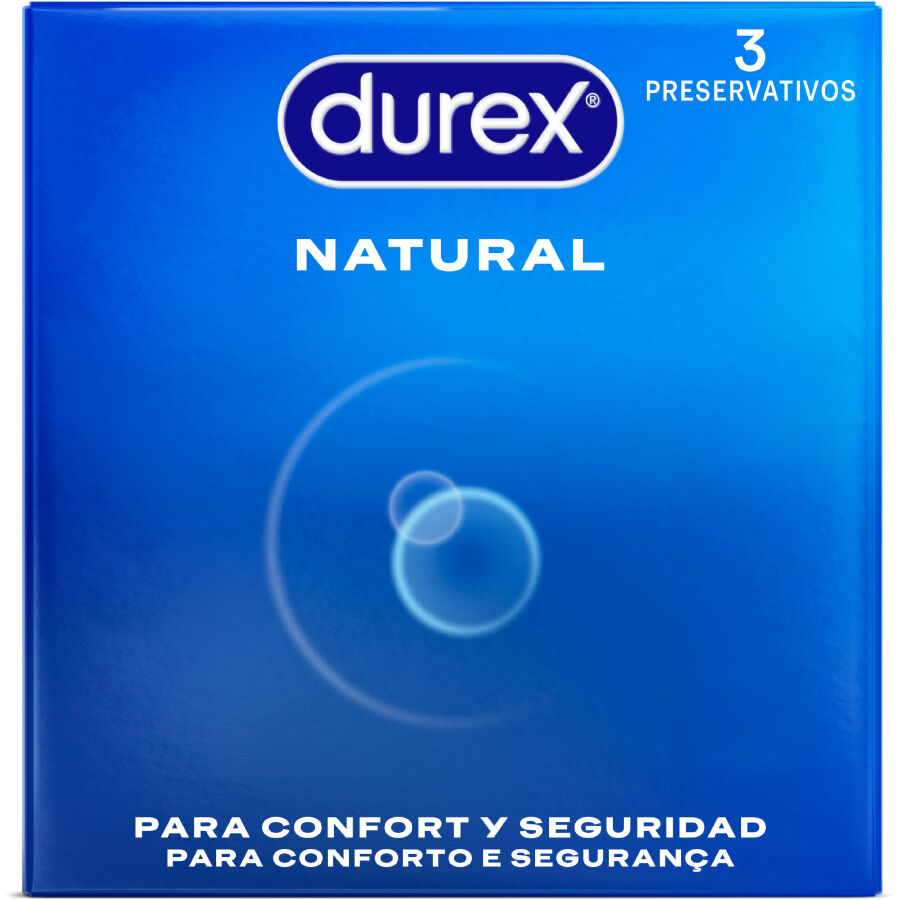 DUREX - NATUURLIJKE CONDOMS 3 STUKS