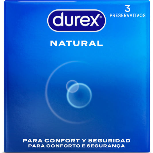 DUREX - NATUURLIJKE CONDOMS 3 STUKS