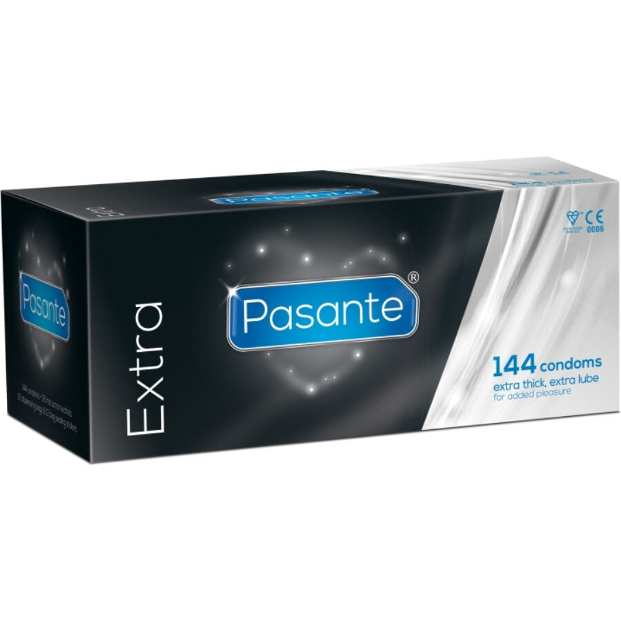 PASANTE - EXTRA DIKKE CONDOMS 144 STUKS