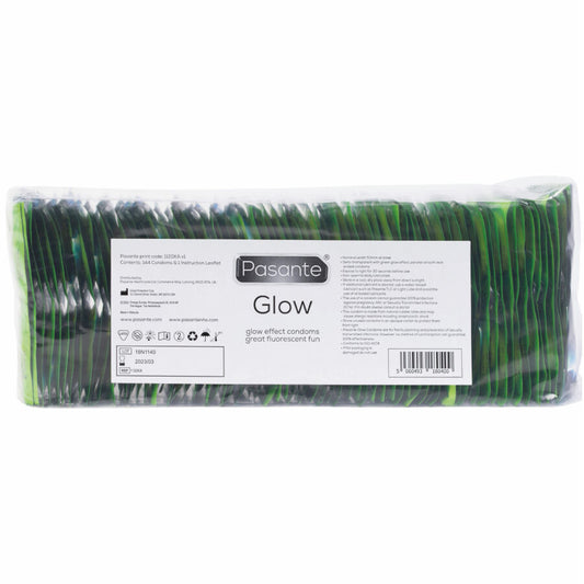 PASANTE - GLOW CONDOMS ZAK 144 STUKS