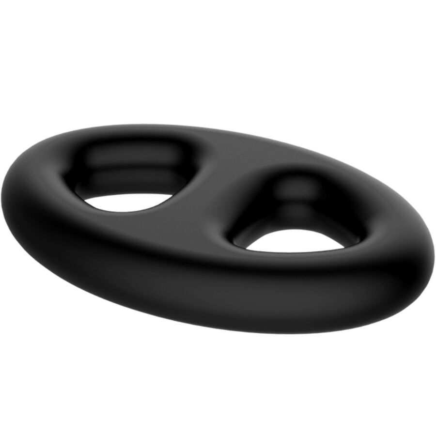 CRAZY BULL - DUBBELE OVALE SILICONEN RING