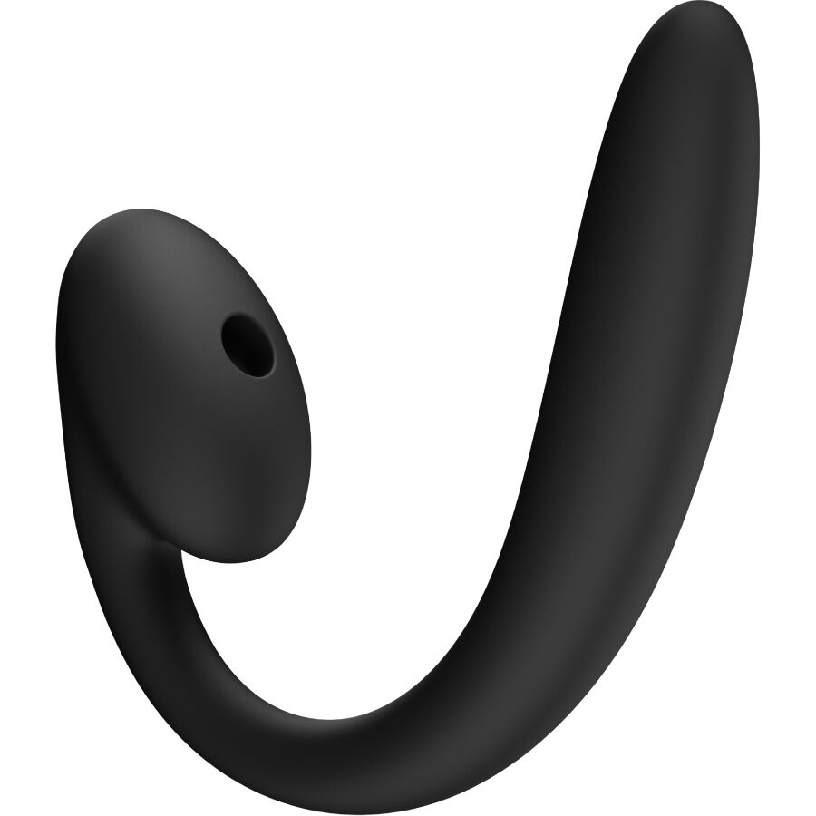 FUN FACTORY - CRESCENDO INSERTABLE DOUBLE AIR PULSE VIBRATOR ZWART