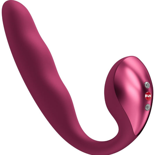 FUN FACTORY - ALLEGRO INVOERBARE DUBBELE LUCHTPULS VIBRATOR WIJNROOD