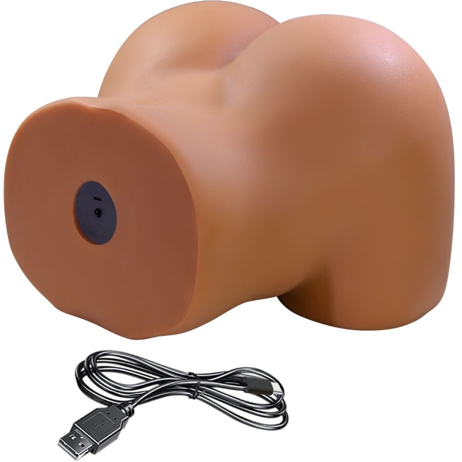 CRAZY BULL - WENDY REALISTISCHE VROUWELIJKE BIL VIBRATOR EN ZUIGNAP MET GELUID 11 KG