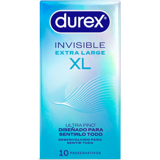 DUREX - INVISIBLE CONDOMS XL 10 STUKS