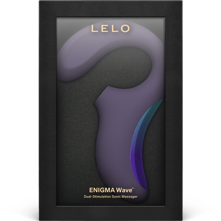 LELO - ENIGMA WAVE Drievoudige Vibratiemassager Cyber Paars