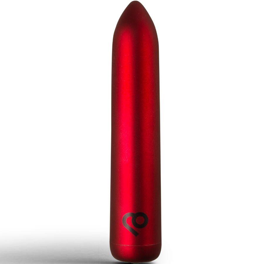 ROCKS-OFF - OPLAADBARE VIBRERENDE KOGEL POPPY ROOD