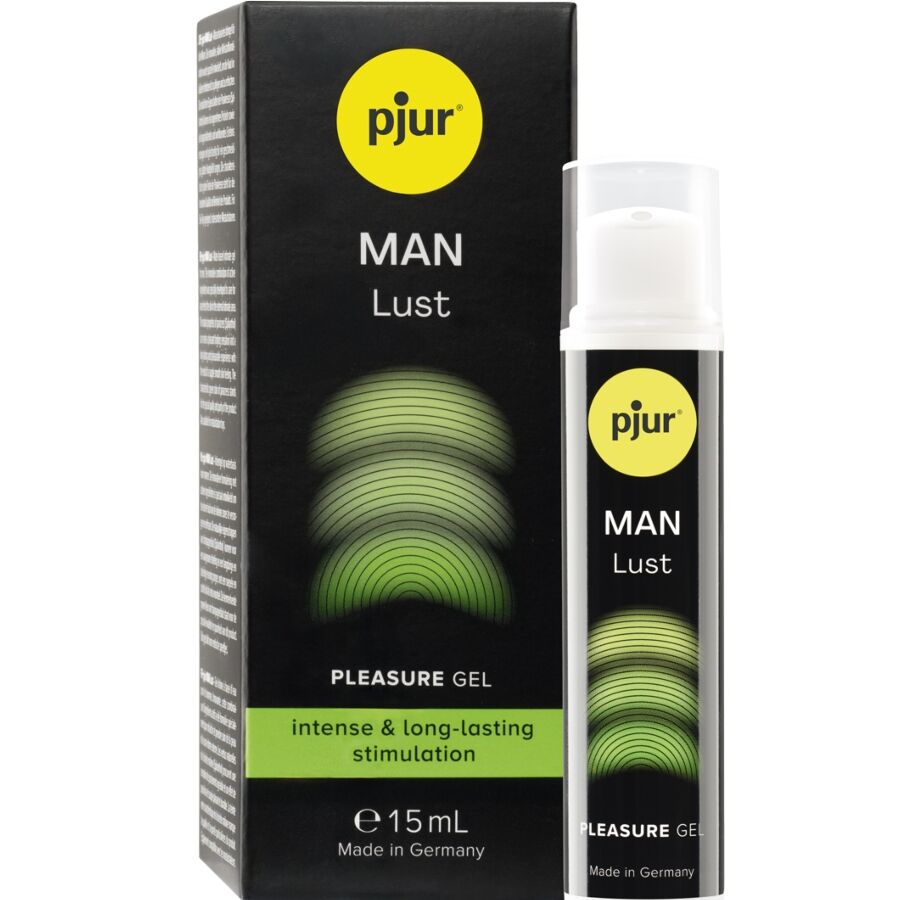 PJUR - MAN LUST PLEASURE GEL INTENSE & LANGDURIGE STIMULATIE 15 ML