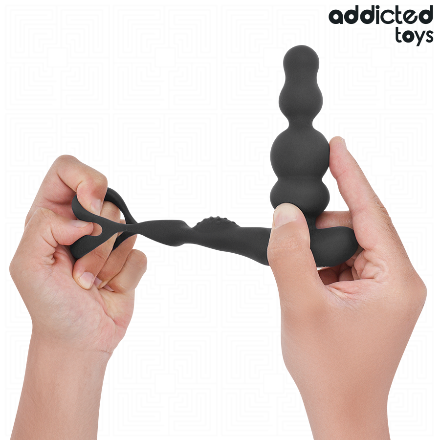 ADDICTED TOYS - DRAAIENDE PROSTAATMASSAGER AFSTANDSBEDIENING