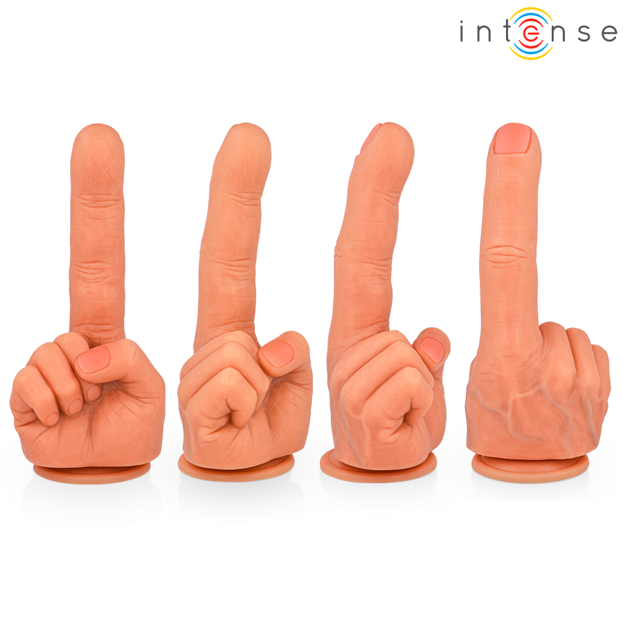 INTENSE - HUBERT G-SPOT STIMULATOR FLEXIBELE HAND 14,2 CM