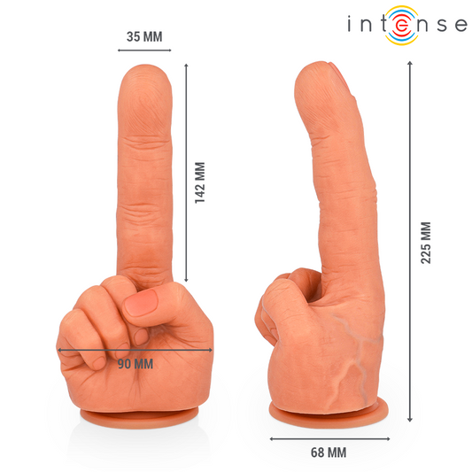 INTENSE - HUBERT G-SPOT STIMULATOR FLEXIBELE HAND 14,2 CM