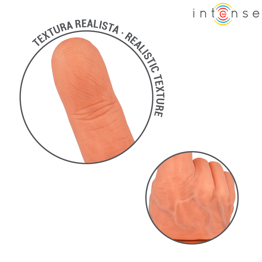 INTENSE - HUBERT G-SPOT STIMULATOR FLEXIBELE HAND 14,2 CM