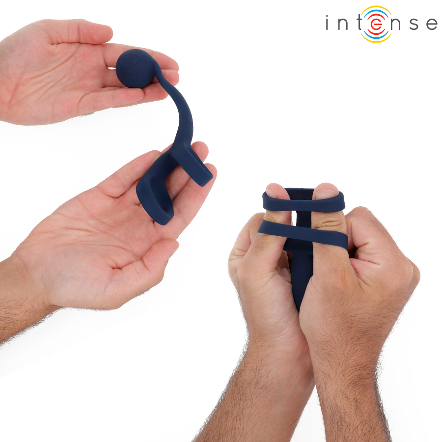 INTENSE - TYSON COCKRING MET TRILLENDE BAL Ø 3,2 CM