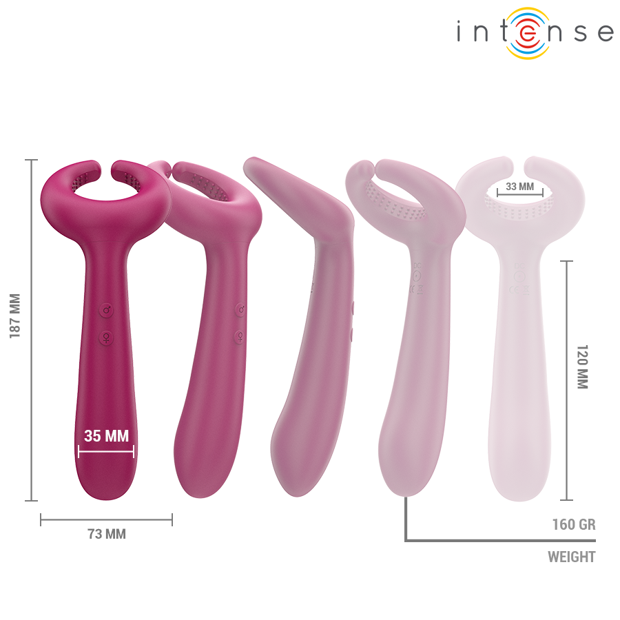 INTENSE - ROWAN INCLUSIEVE PAAR VIBRATOR