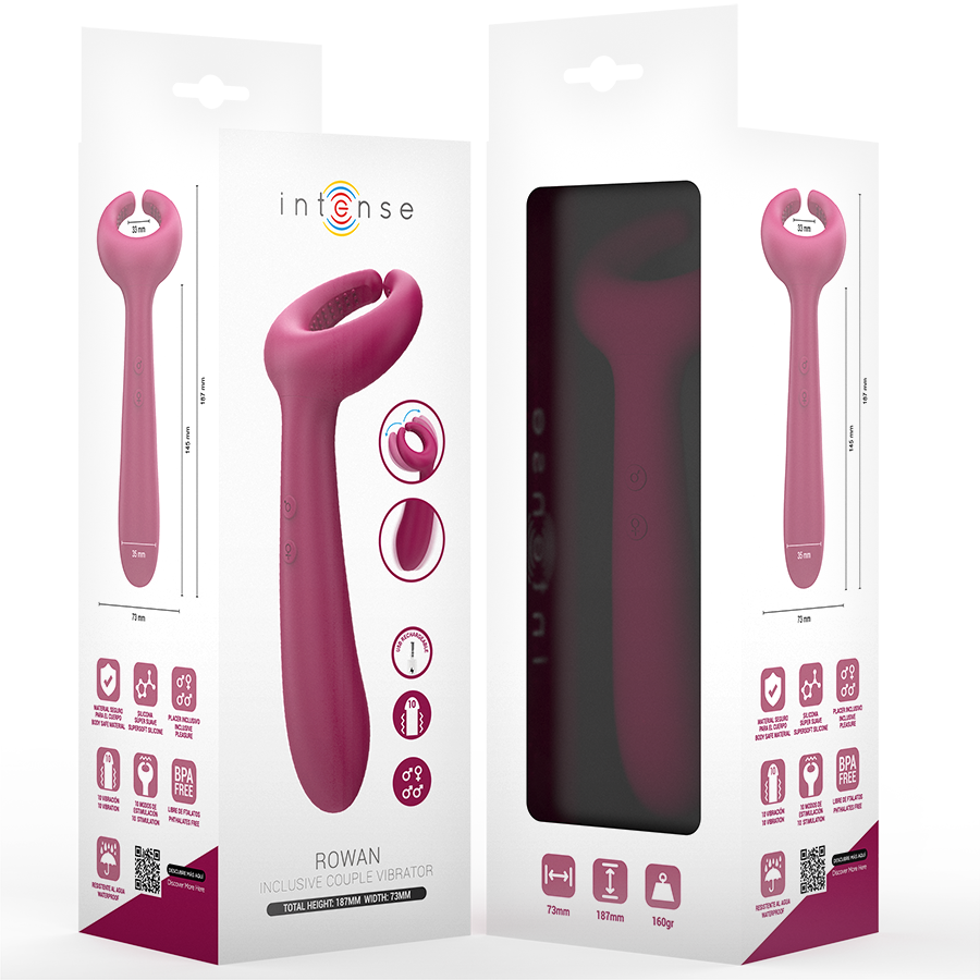 INTENSE - ROWAN INCLUSIEVE PAAR VIBRATOR