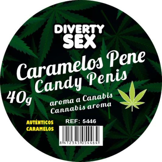 DIABLO GOLOSO - 20 CANNABIS AROMA PENIS SNOEPJES