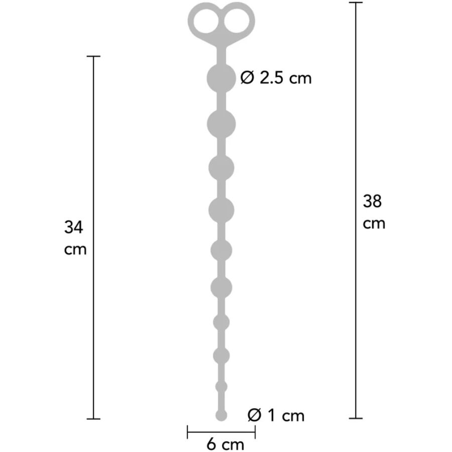 TOYJOY - FLEXIBELE ANAALBALLEN