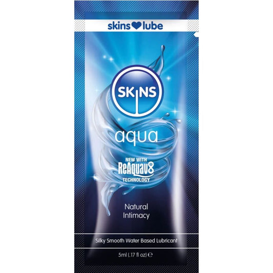 SKINS - AQUA GLIJMIDDEL OP WATERBASIS ÉÉNFOUDIGE DOSERING 5 ML