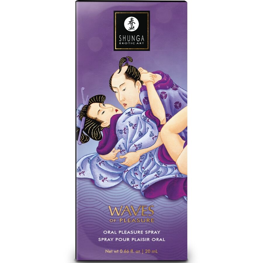 SHUNGA - WAVES PLEASURE SPRAY ORAAL VERLEIDELIJKE EXOTISCHE VRUCHTEN 20 ML