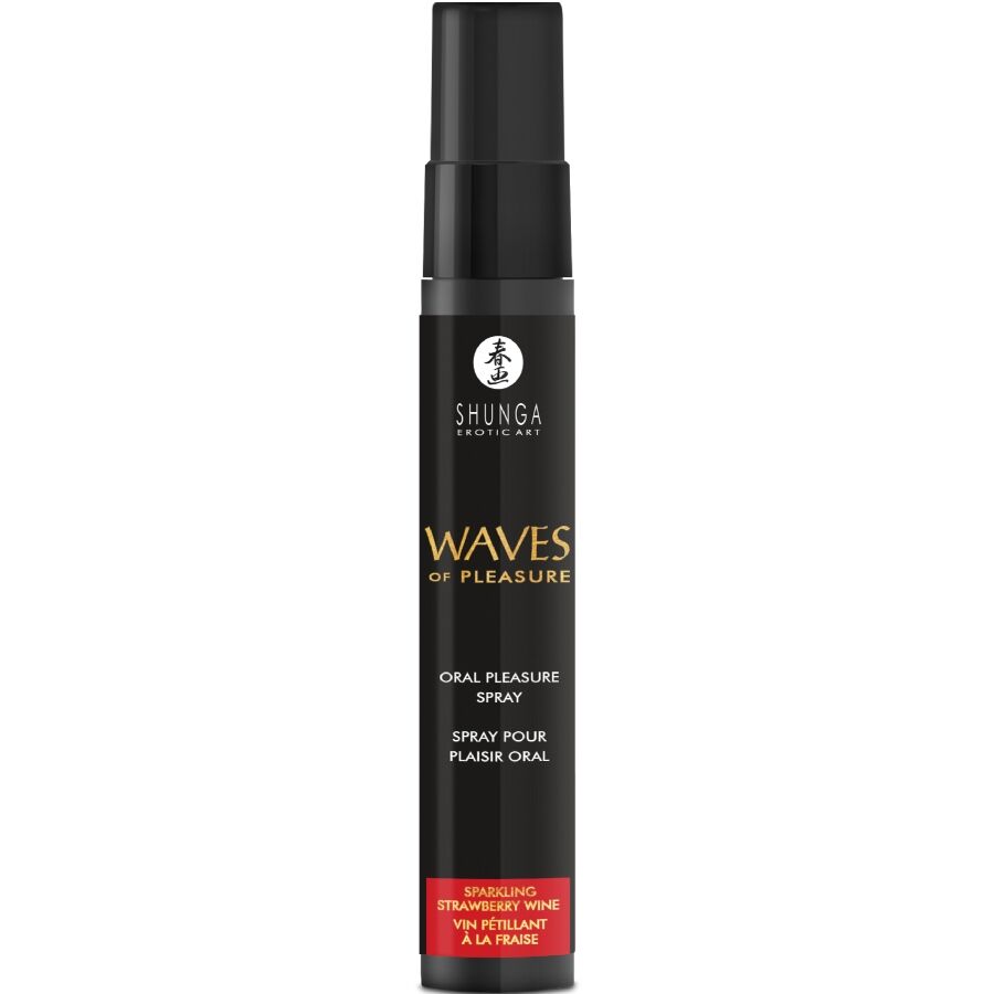 SHUNGA - WAVES PLEASURE SPRAY MONDELING VERLEIDELIJKE AARDBEI 20 ML