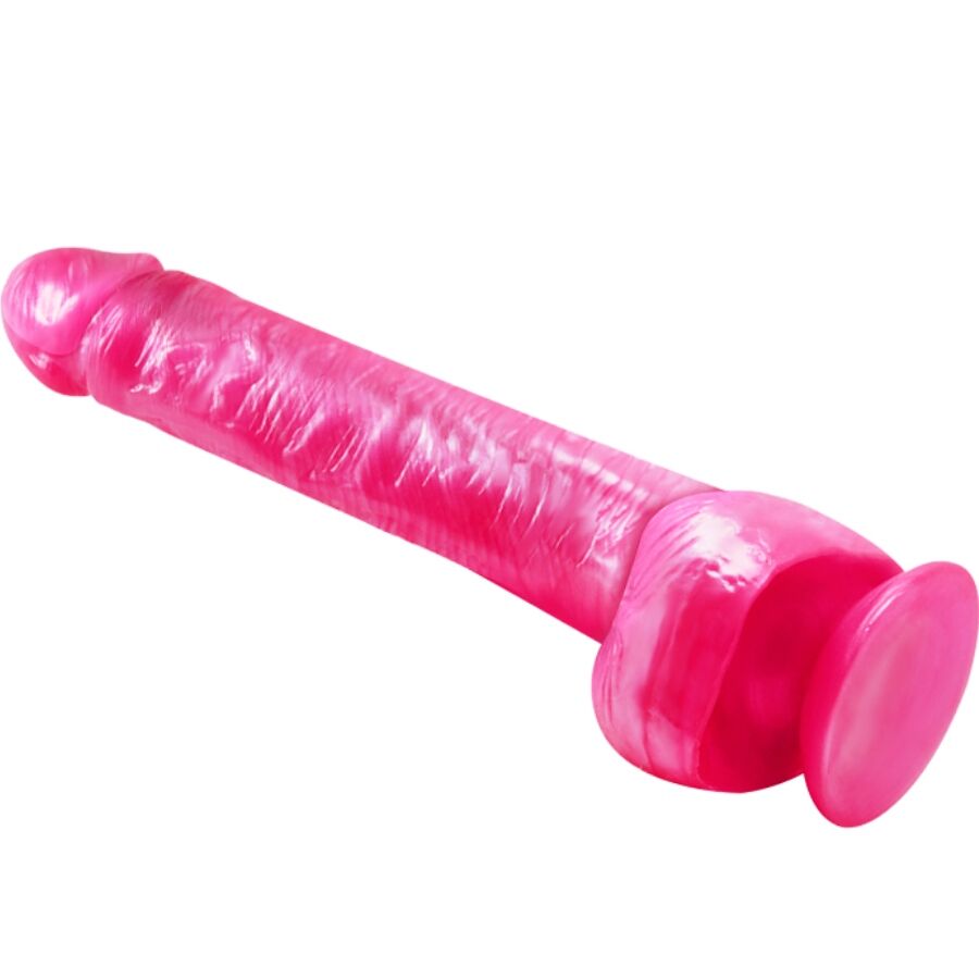 BAILE - REALISTISCHE ROZE DILDO PIEMEL MET ZUIGNAP