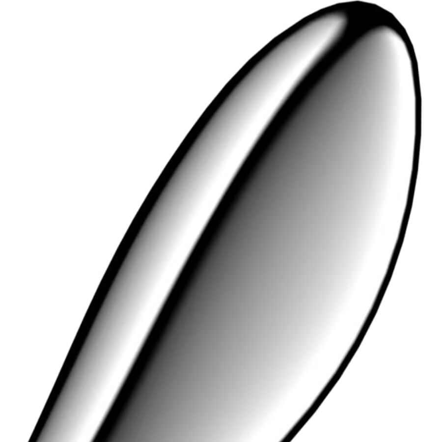 SATISFYER - STAR FORCE 3 ROESTVRIJSTALEN DUBBELZIJDIGE DILDO