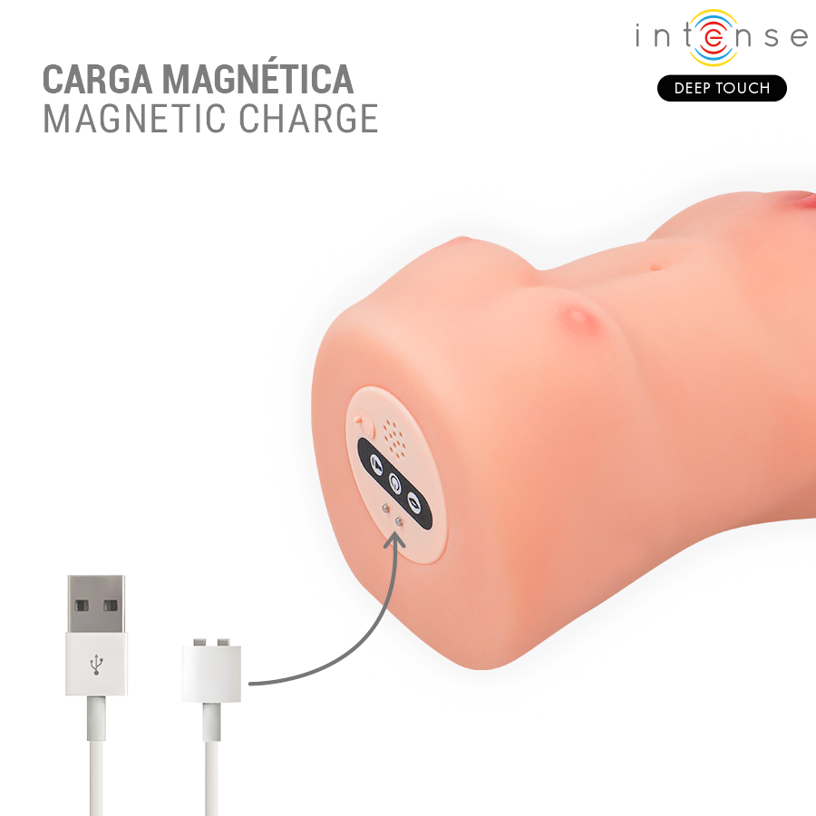 INTENSE DIEPE STIMULATIE - CATHERINE VIBRATOR & ZUIGNAP MASTURBATOR MET STEM
