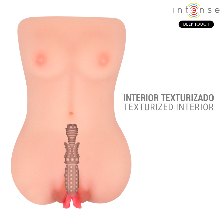 INTENSE DIEPE STIMULATIE - CATHERINE VIBRATOR & ZUIGNAP MASTURBATOR MET STEM