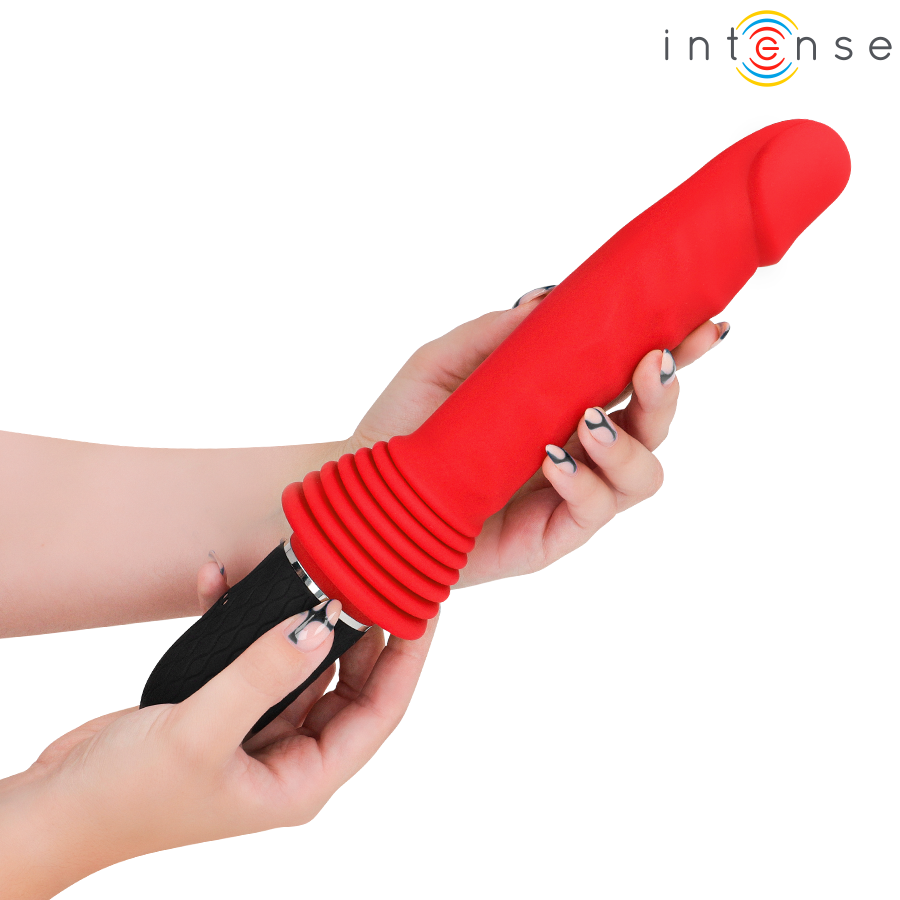INTENSE - CYNTHIA AFSTANDSBEDIENDE STUWENDE VIBRATOR MET WARMTE